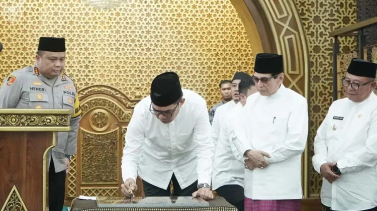 Wali Kota Samarinda Resmikan Renovasi Masjid Raya Darussalam